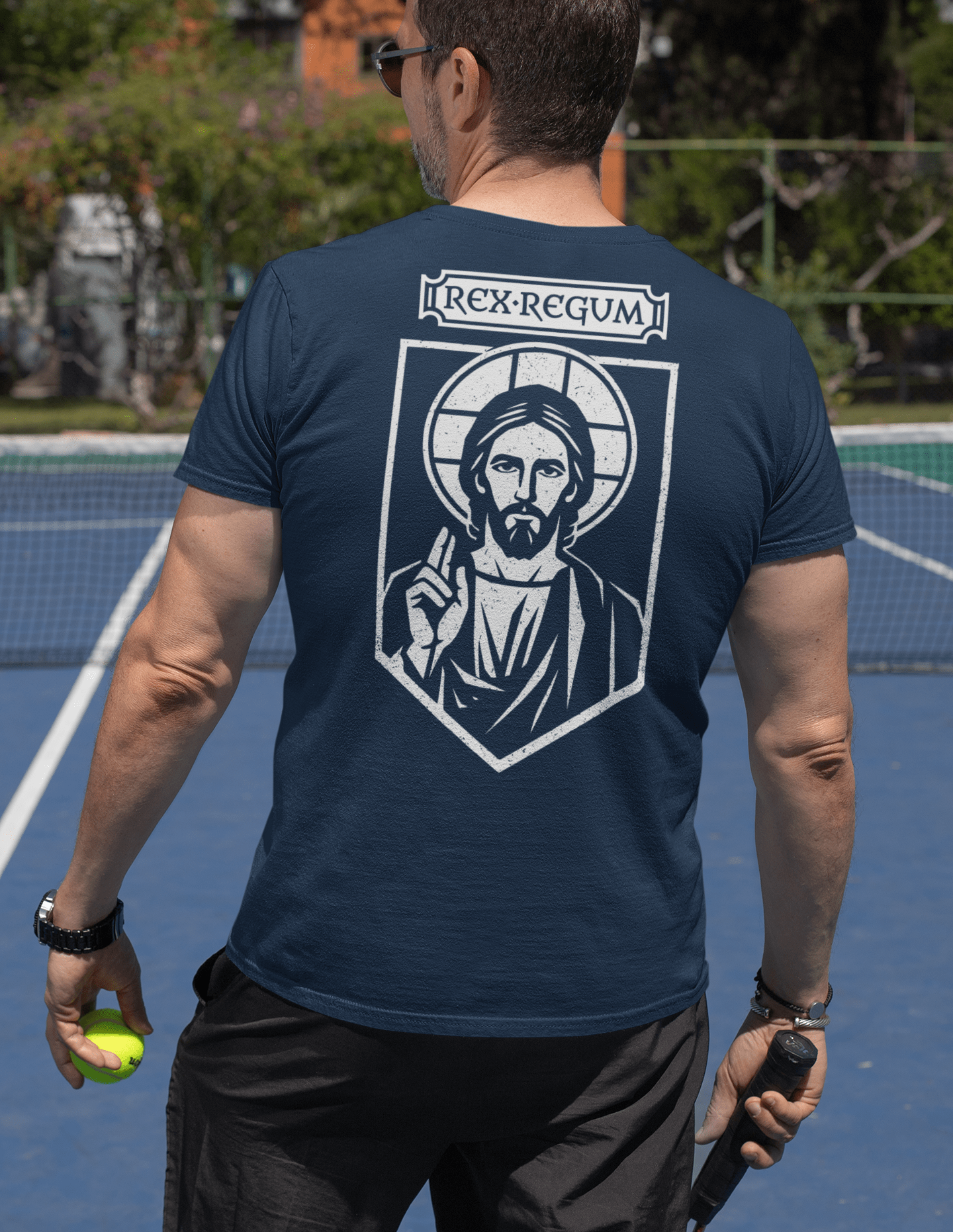 Rex Regum, King Of Kings Christ Icon Graphic T-Shirt - Inken Image