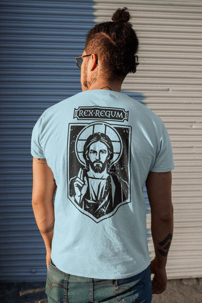 Rex Regum, King Of Kings Christ Icon Graphic T-Shirt - Inken Image