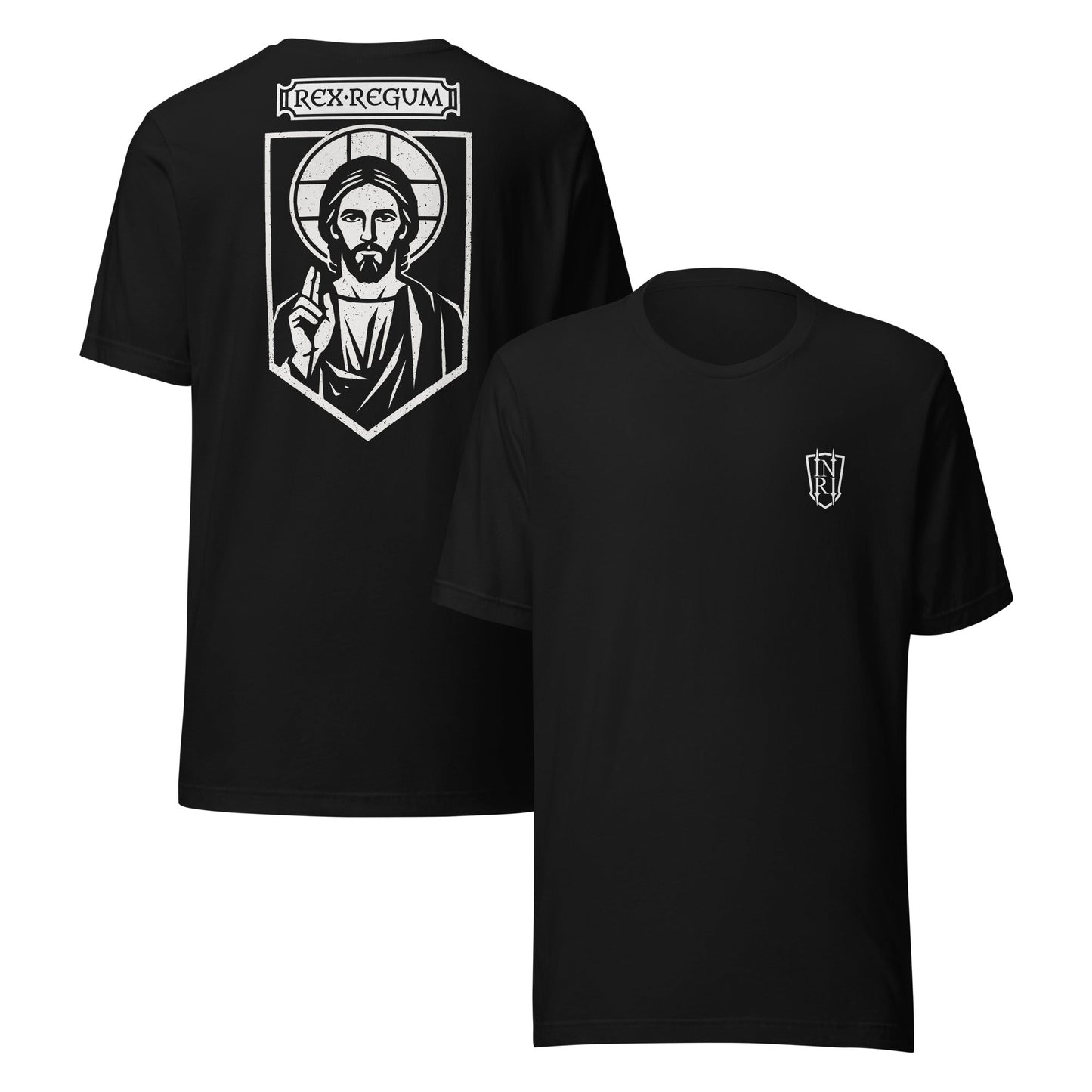 Rex Regum, King Of Kings Christ Icon Graphic T-Shirt - Inken Image