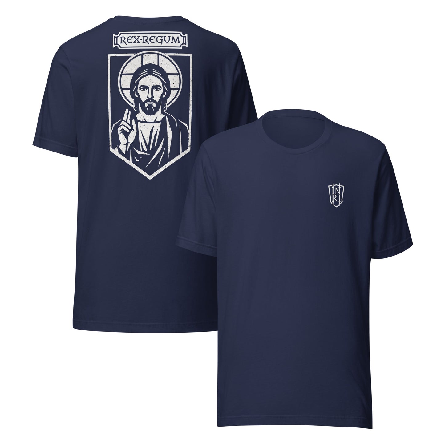 Rex Regum, King Of Kings Christ Icon Graphic T-Shirt - Inken Image