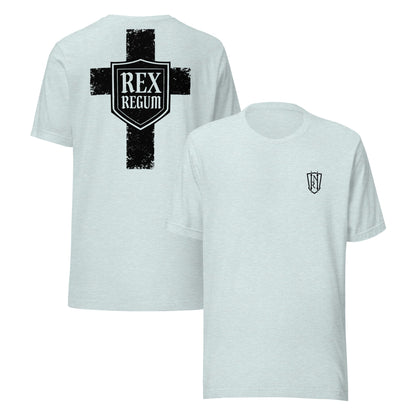 Rex Regum, King Of Kings, Cross Graphic T-shirt - Inken Image
