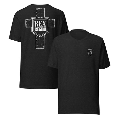 Rex Regum, King Of Kings, Cross Graphic T-shirt - Inken Image