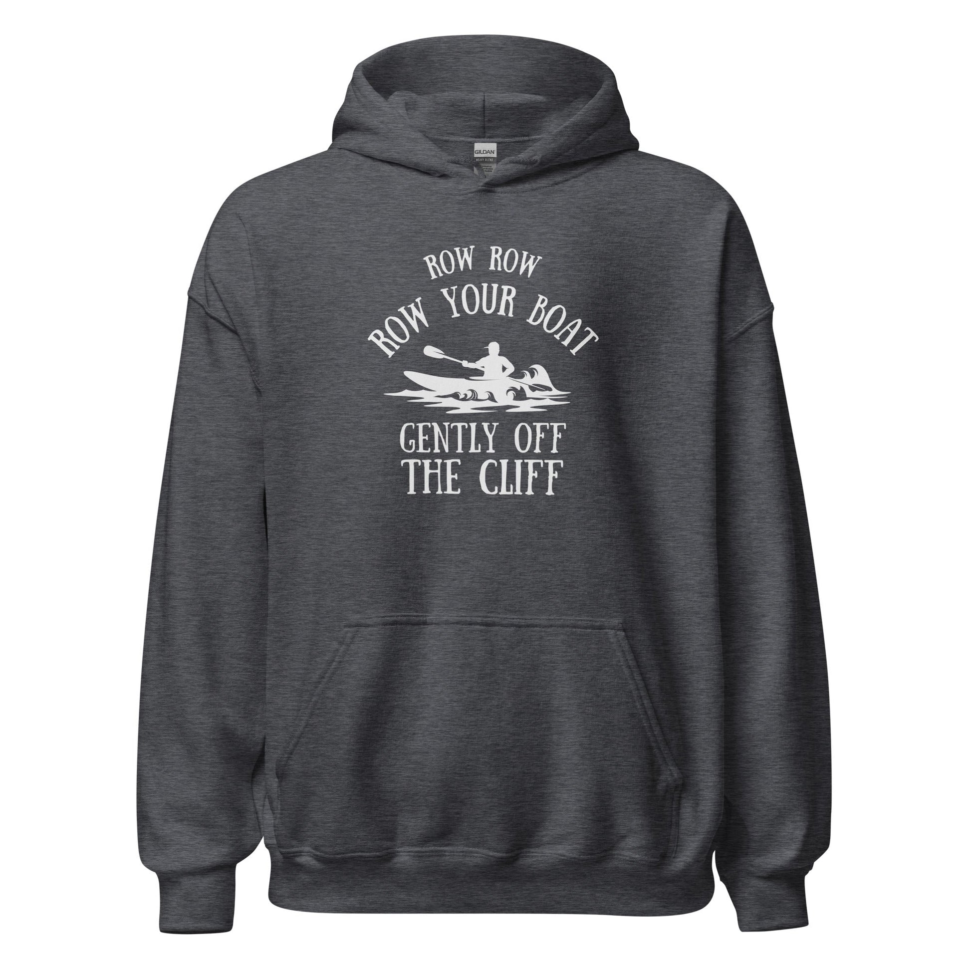 Row Row Row Your Boat Retro Kayaking Hoodie - Inken Image