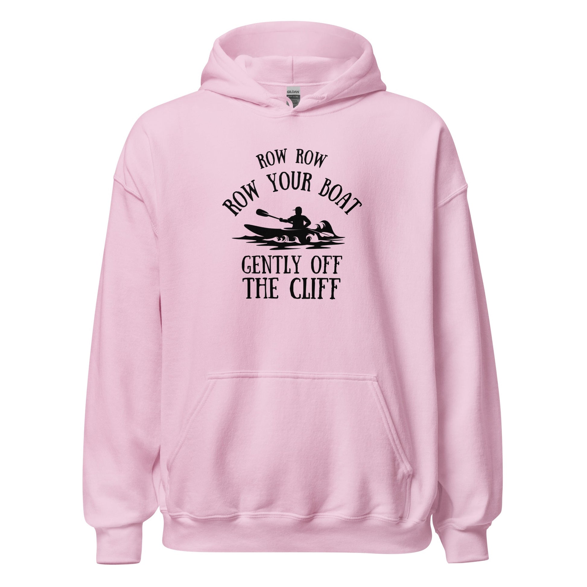 Row Row Row Your Boat Retro Kayaking Hoodie - Inken Image