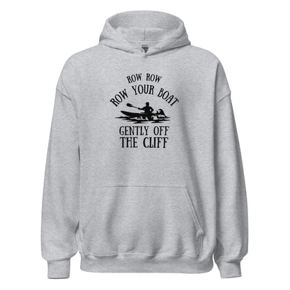 Row Row Row Your Boat Retro Kayaking Hoodie - Inken Image