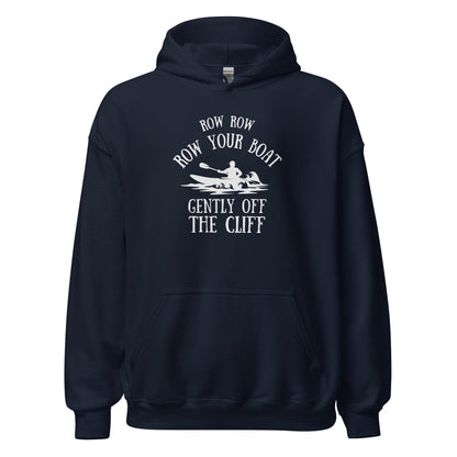 Row Row Row Your Boat Retro Kayaking Hoodie - Inken Image
