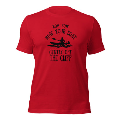 Row Row Row Your Boat Retro Kayaking T-Shirt - Inken Image