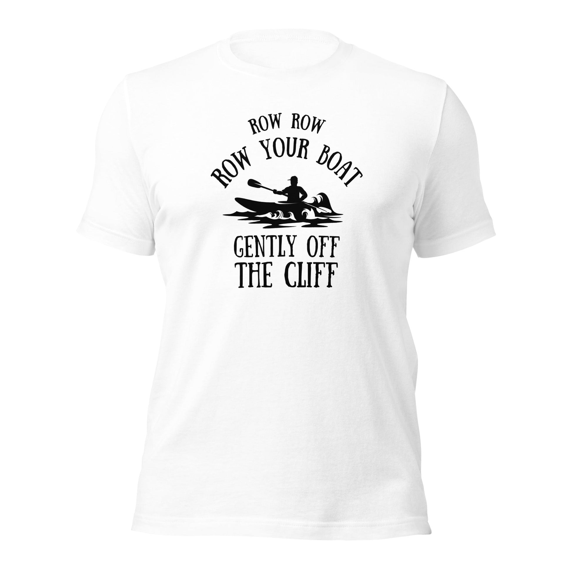 Row Row Row Your Boat Retro Kayaking T-Shirt - Inken Image