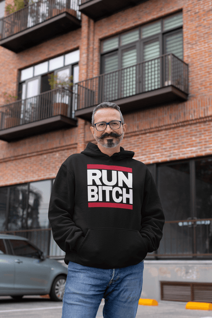 RUN BITCH Parody Rap Hoodie - Inken Image