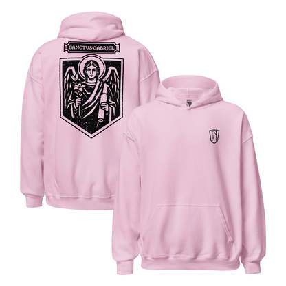 Sanctus Gabriel - Archangel Gabriel Icon Graphic Hoodie - Inken Image