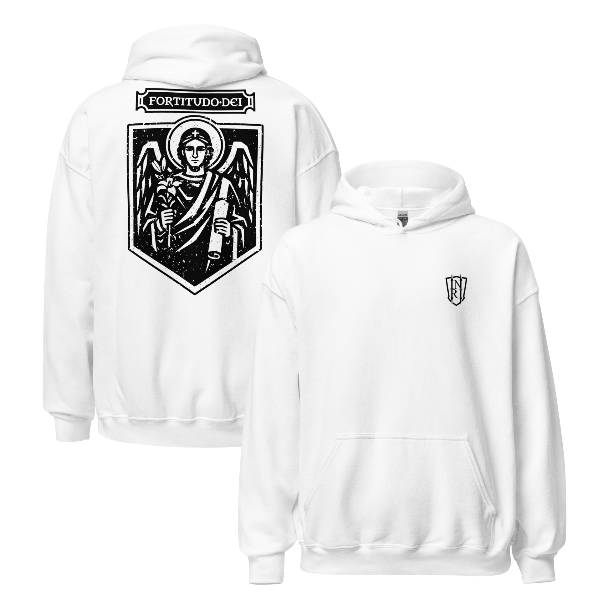 Fortitudo Dei - Power of God Icon Graphic Hoodie - Inken Image