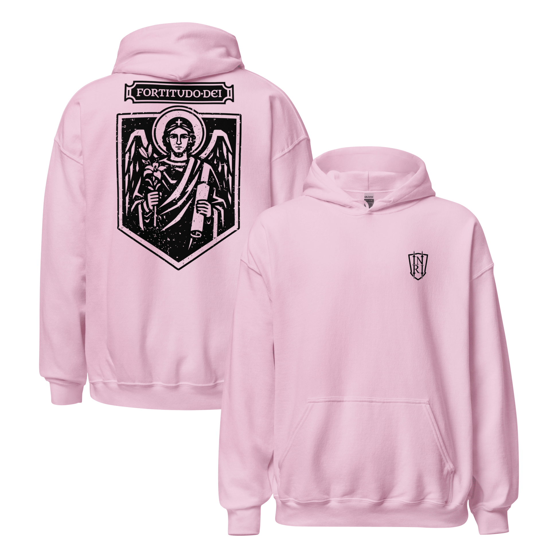 Fortitudo Dei - Power of God Icon Graphic Hoodie - Inken Image