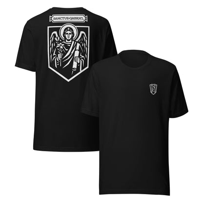 Sanctus Gabriel - Archangel Gabriel Icon Graphic T-Shirt - Inken Image