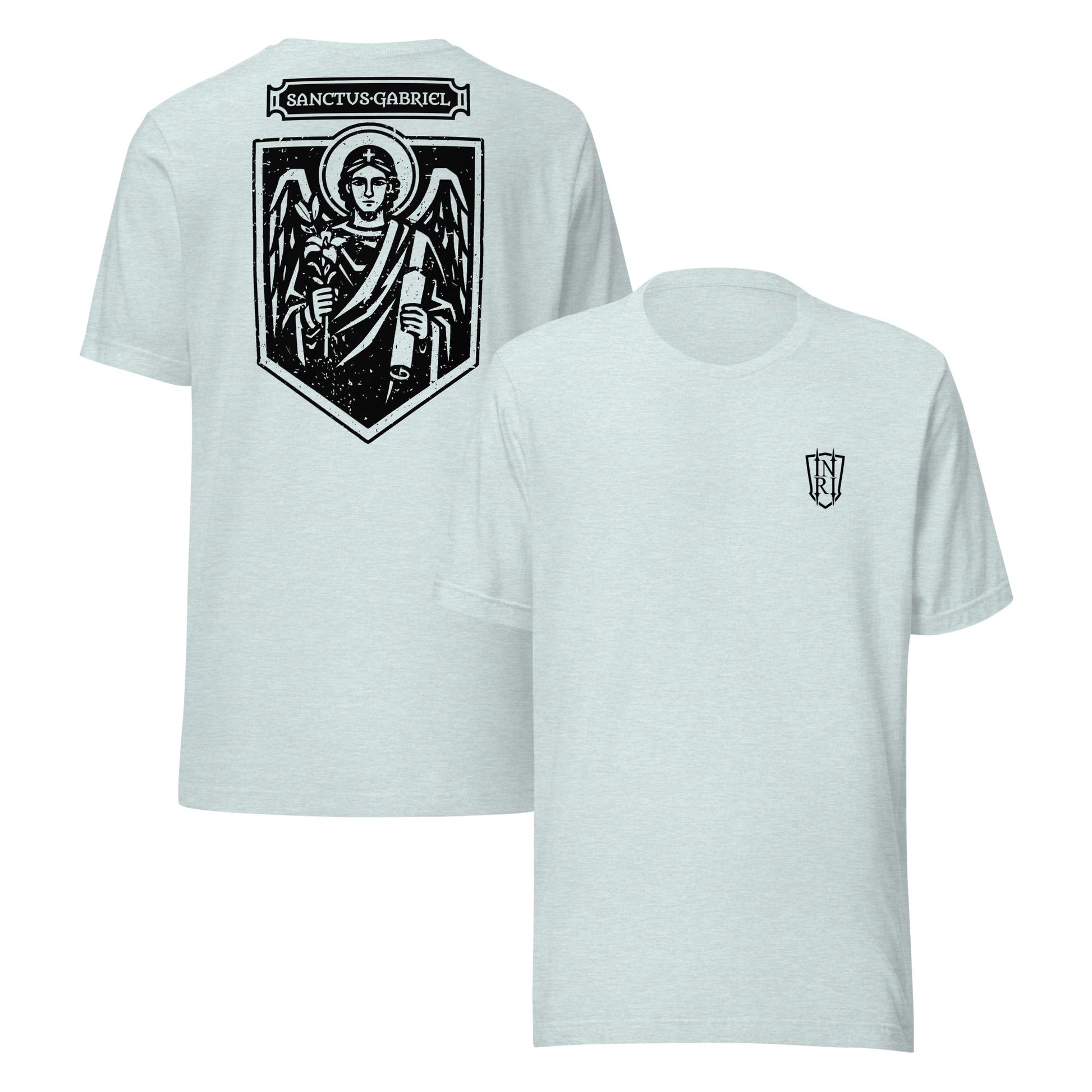 Sanctus Gabriel - Archangel Gabriel Icon Graphic T-Shirt - Inken Image