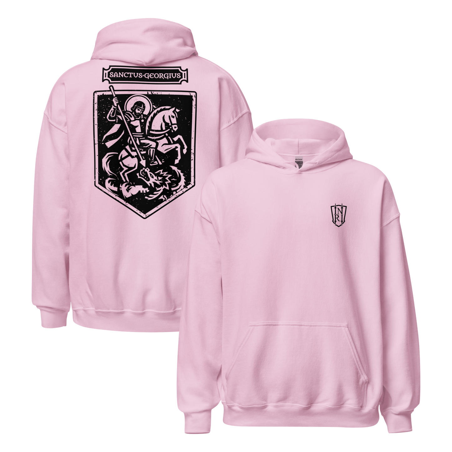 Sanctus Georgius, St George Icon Graphic Hoodie - Inken Image