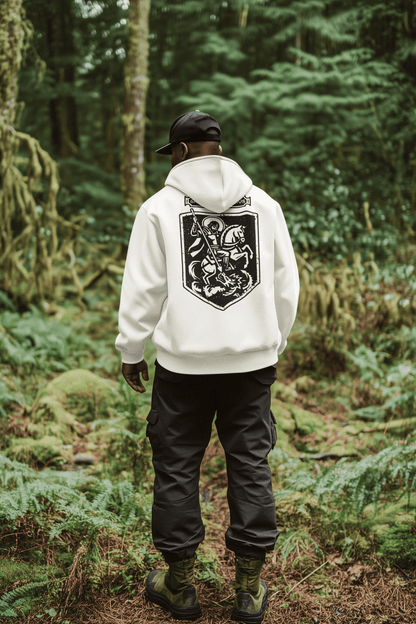 Sanctus Georgius, St George Icon Graphic Hoodie - Inken Image