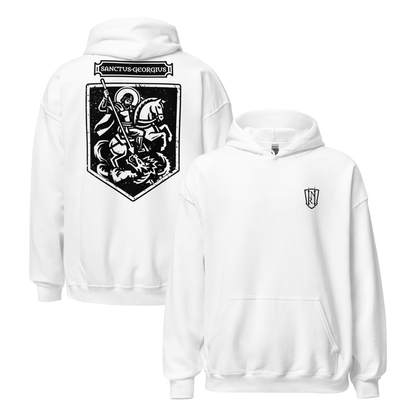 Sanctus Georgius, St George Icon Graphic Hoodie - Inken Image