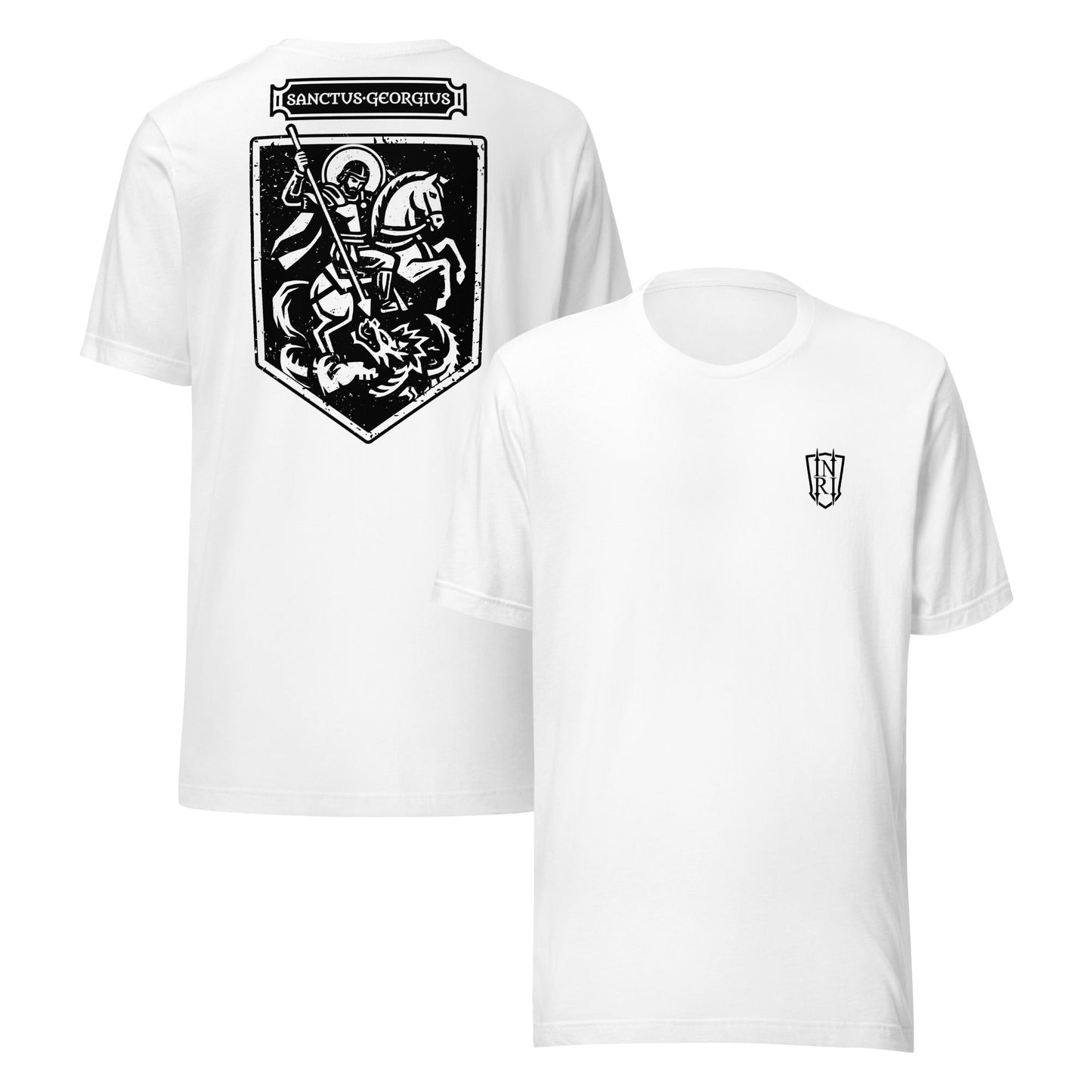 Sanctus Georgius, St George Icon Graphic T-Shirt - Inken Image