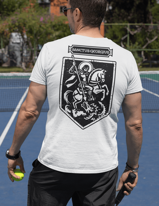 Sanctus Georgius, St George Icon Graphic T-Shirt - Inken Image