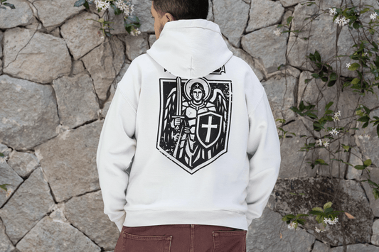 Custos Animarum - Guardian of Souls Icon Graphic Hoodie - Inken Image