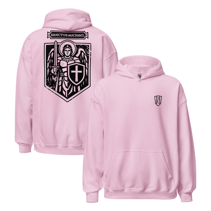 Sanctus Michael - Archangel Michael Icon Graphic Hoodie - Inken Image