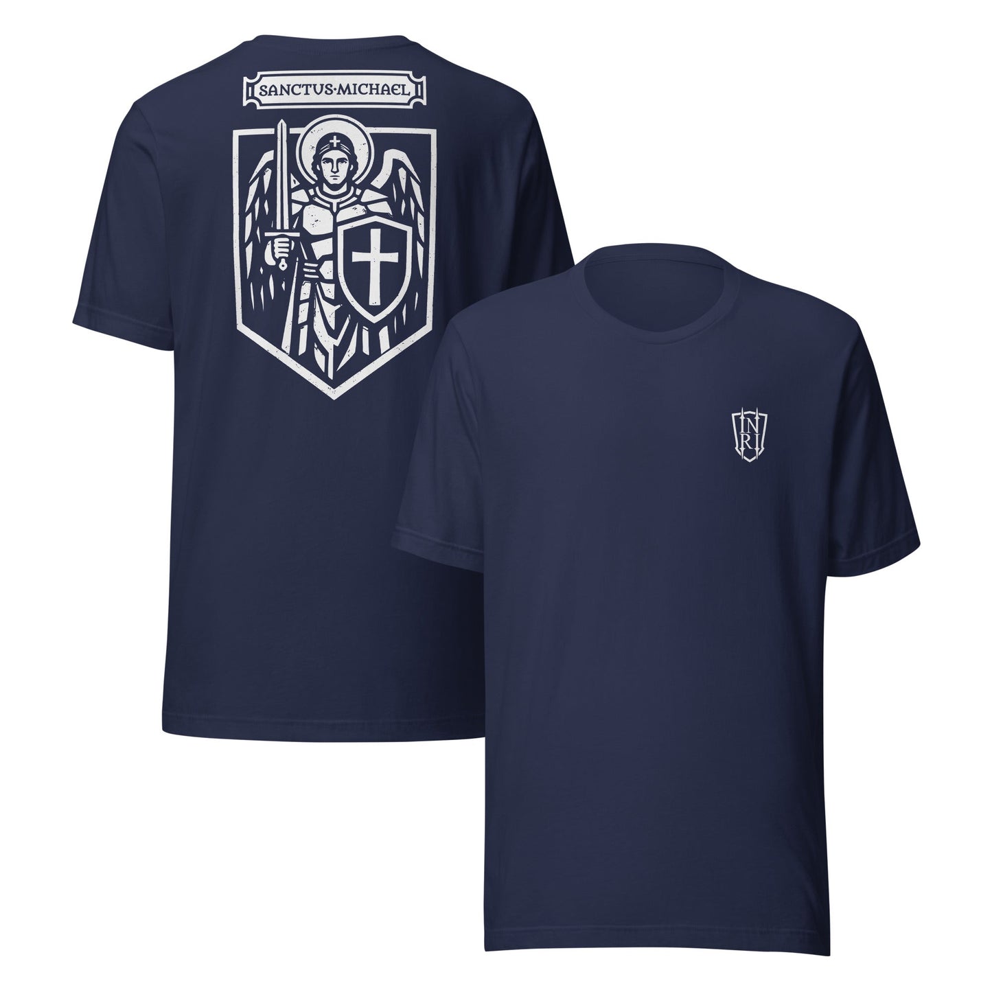 Sanctus Michael, Archangel Michael Icon Graphic T-Shirt - Inken Image