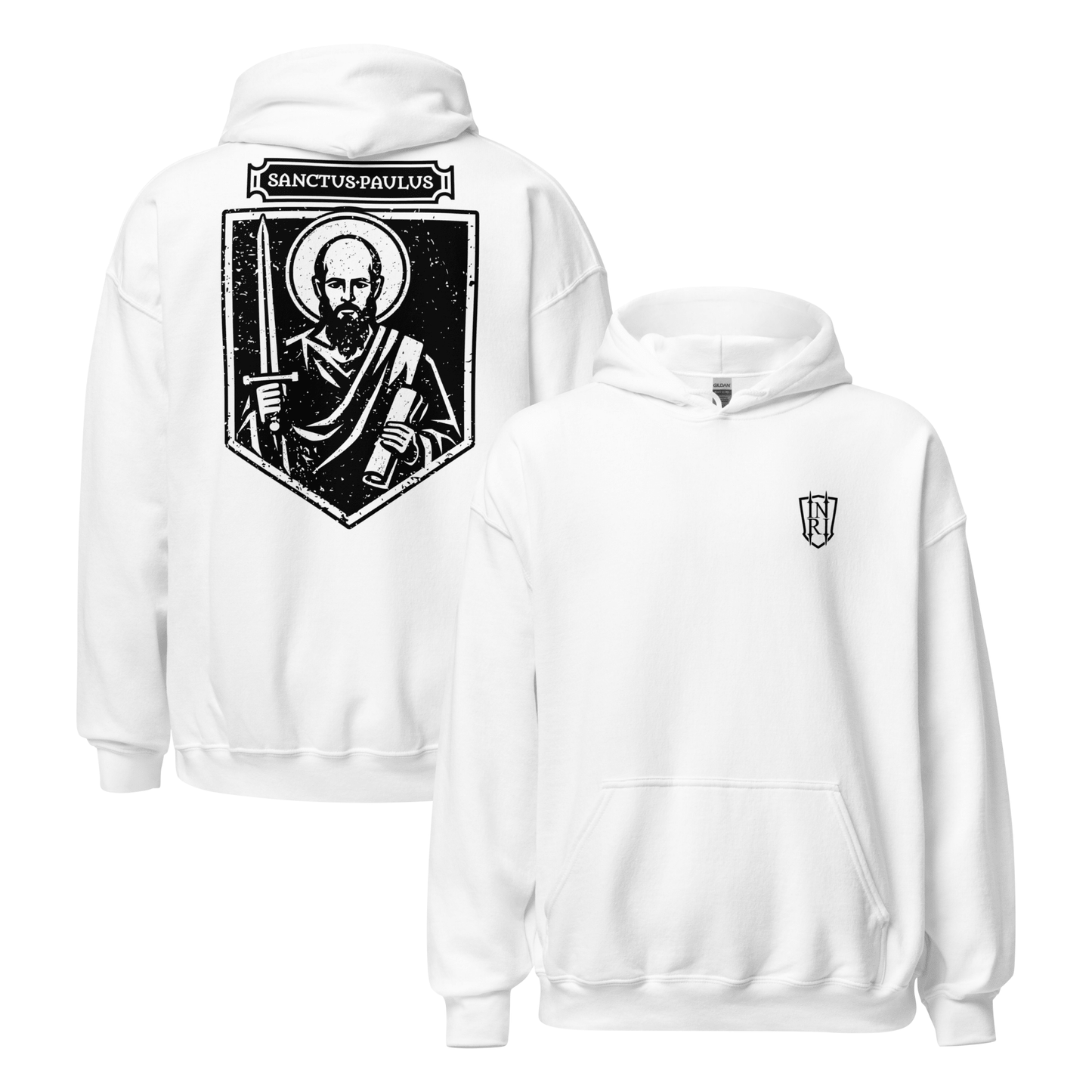 Sanctus Paulus, St Paul Icon Graphic Hoodie - Inken Image
