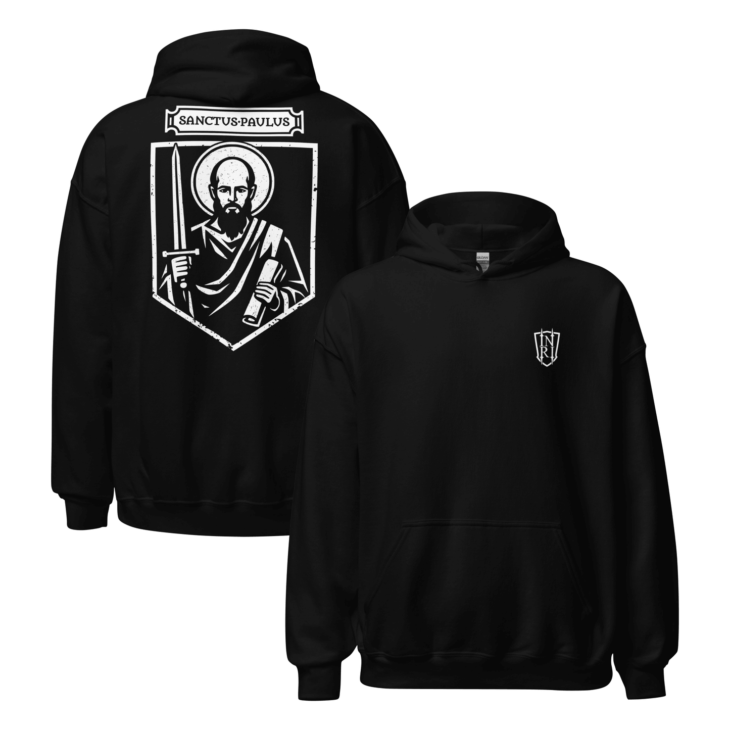 Sanctus Paulus, St Paul Icon Graphic Hoodie - Inken Image