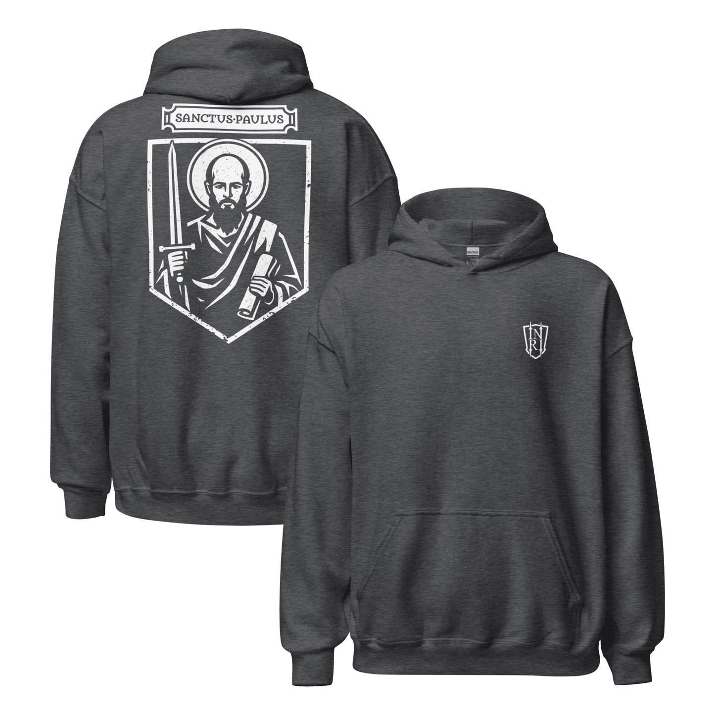 Sanctus Paulus, St Paul Icon Graphic Hoodie - Inken Image