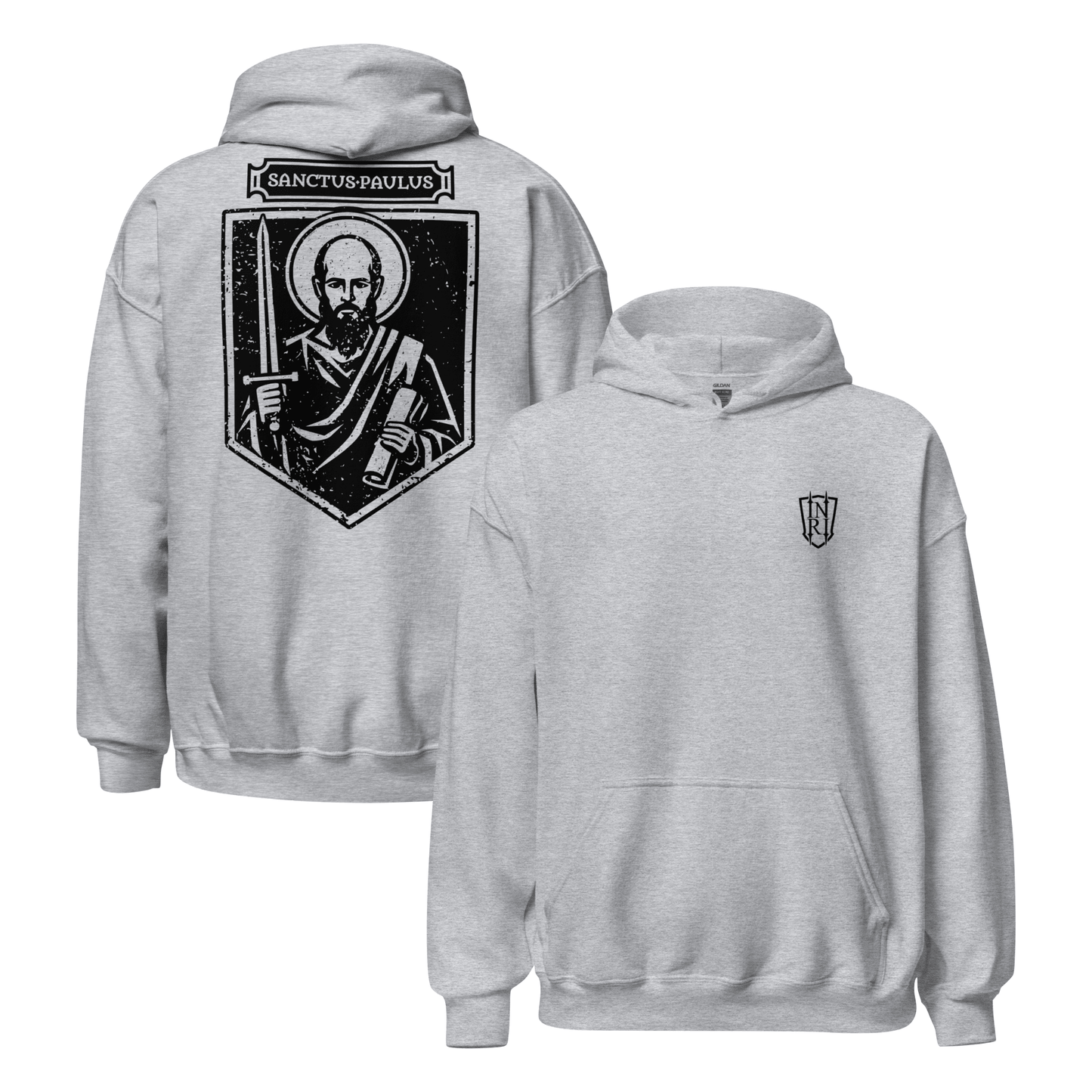 Sanctus Paulus, St Paul Icon Graphic Hoodie - Inken Image
