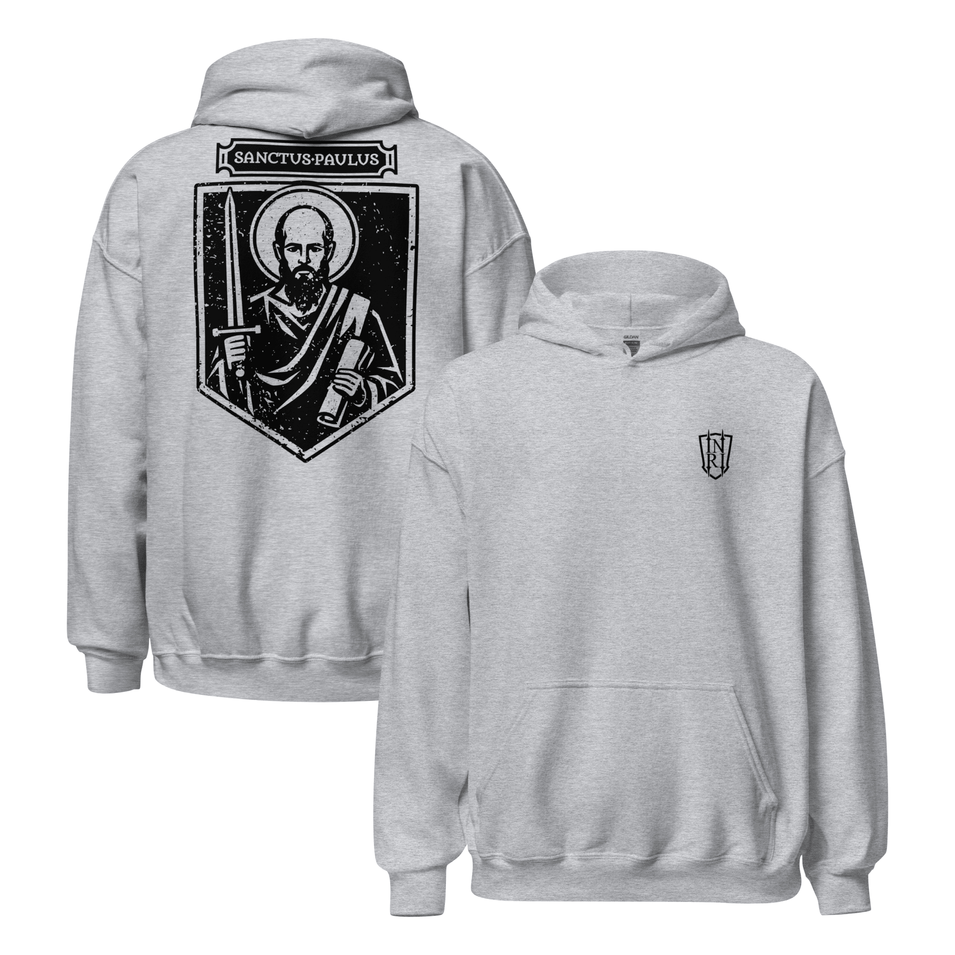 Sanctus Paulus, St Paul Icon Graphic Hoodie - Inken Image