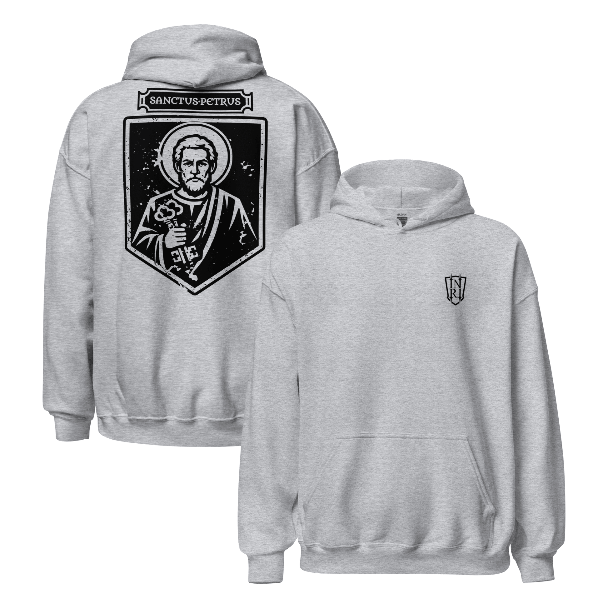 Sanctus Petrus, Saint Peter Icon Graphic Hoodie - Inken Image