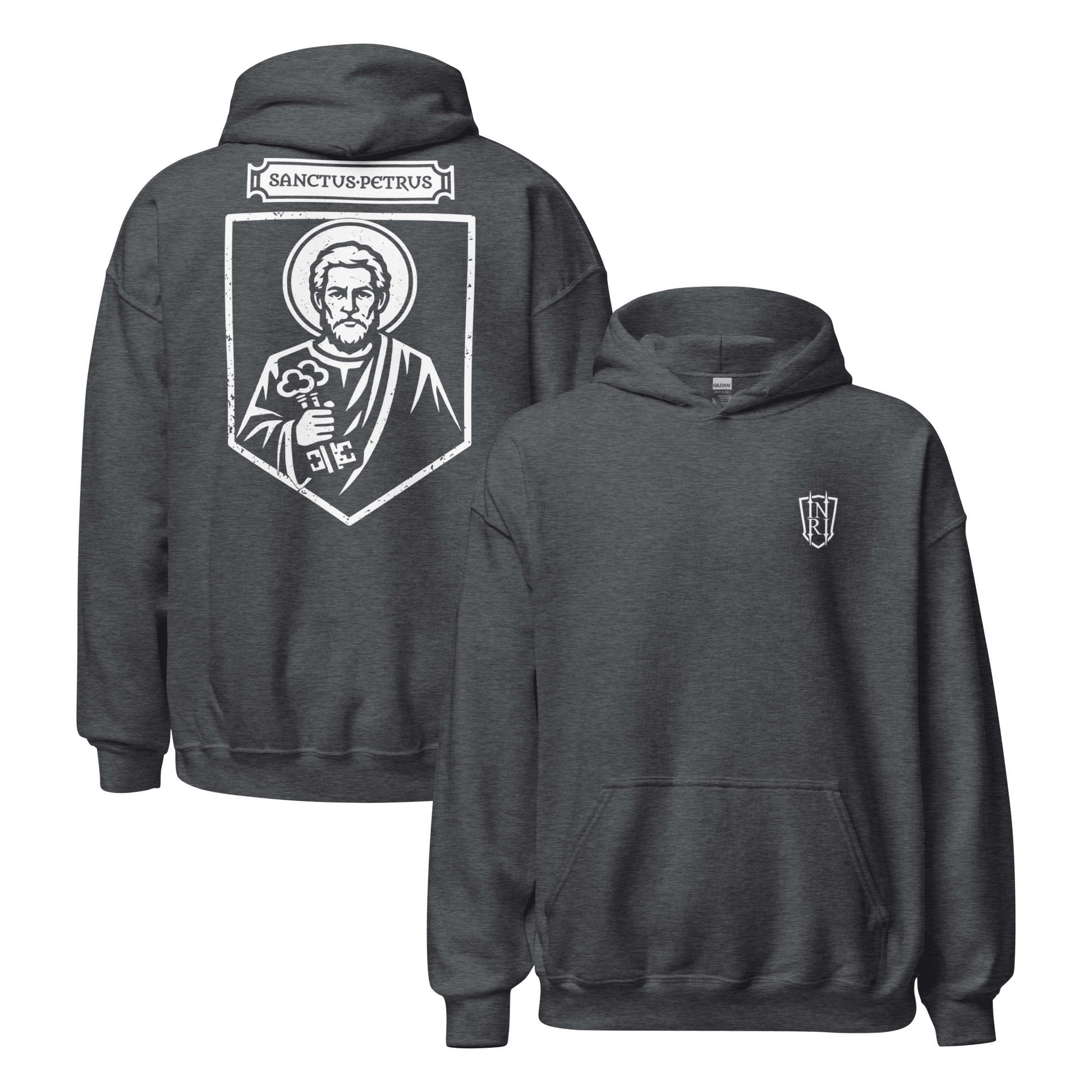 Sanctus Petrus, Saint Peter Icon Graphic Hoodie - Inken Image
