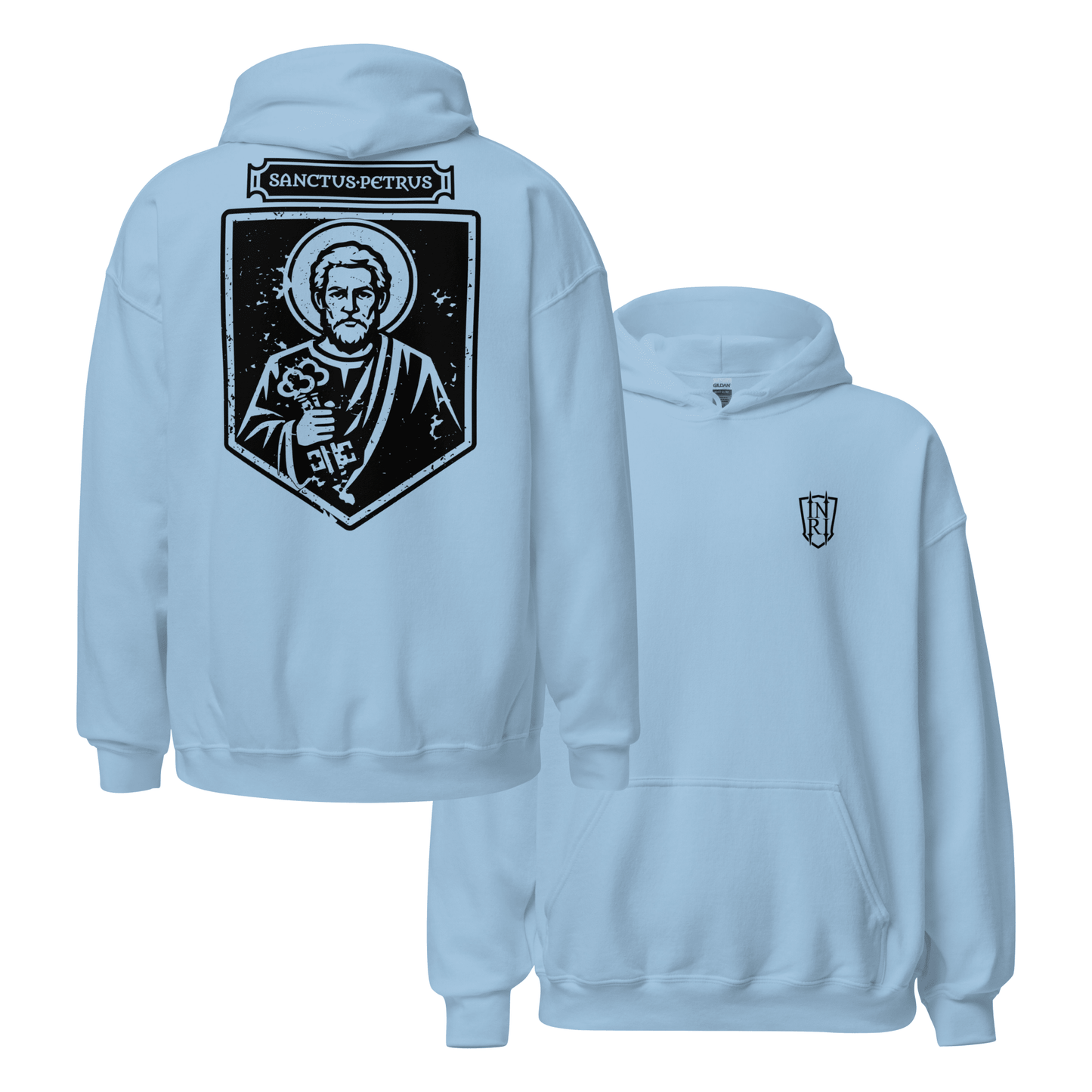 Sanctus Petrus, Saint Peter Icon Graphic Hoodie - Inken Image