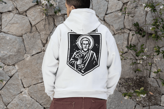 Sanctus Petrus, Saint Peter Icon Graphic Hoodie - Inken Image