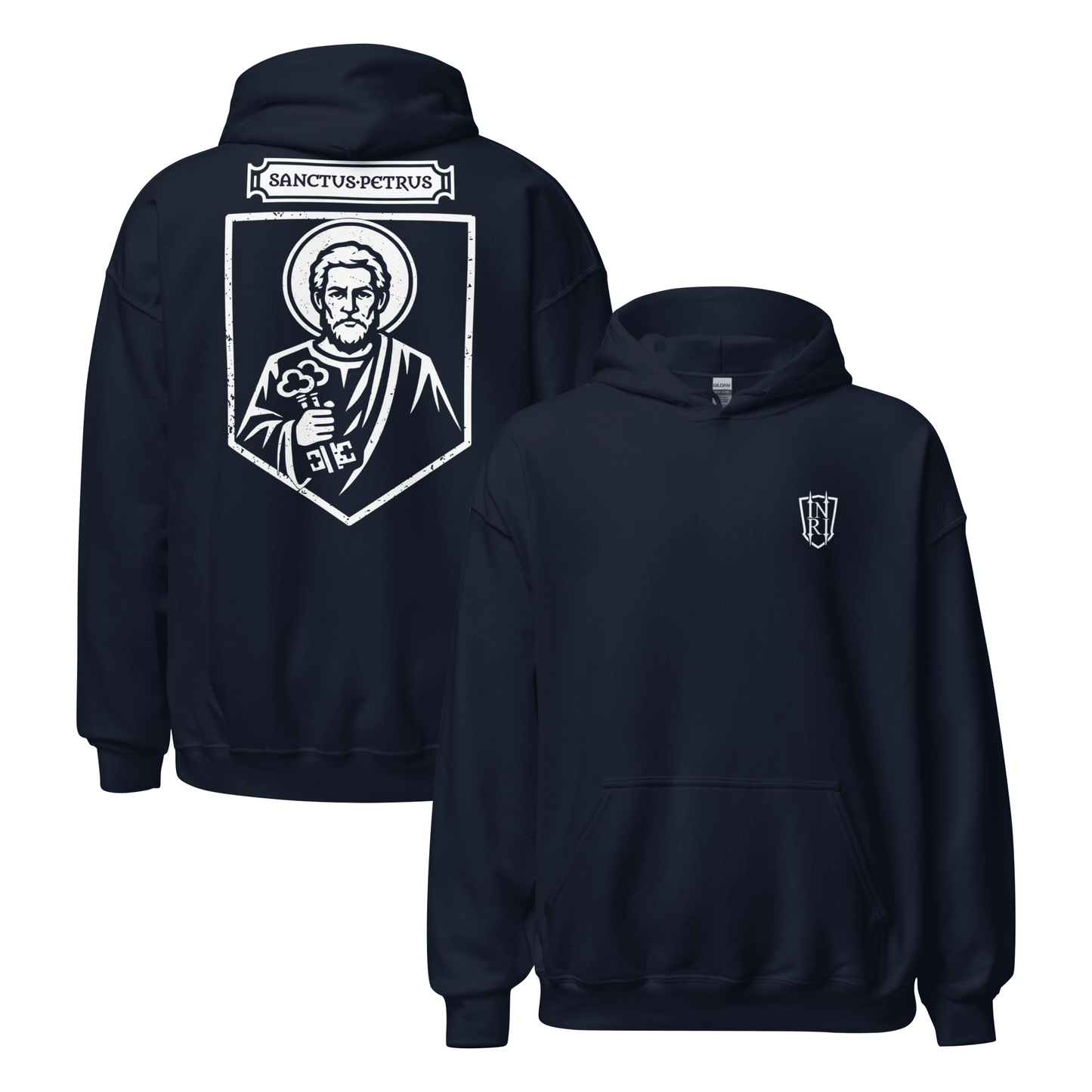 Sanctus Petrus, Saint Peter Icon Graphic Hoodie - Inken Image