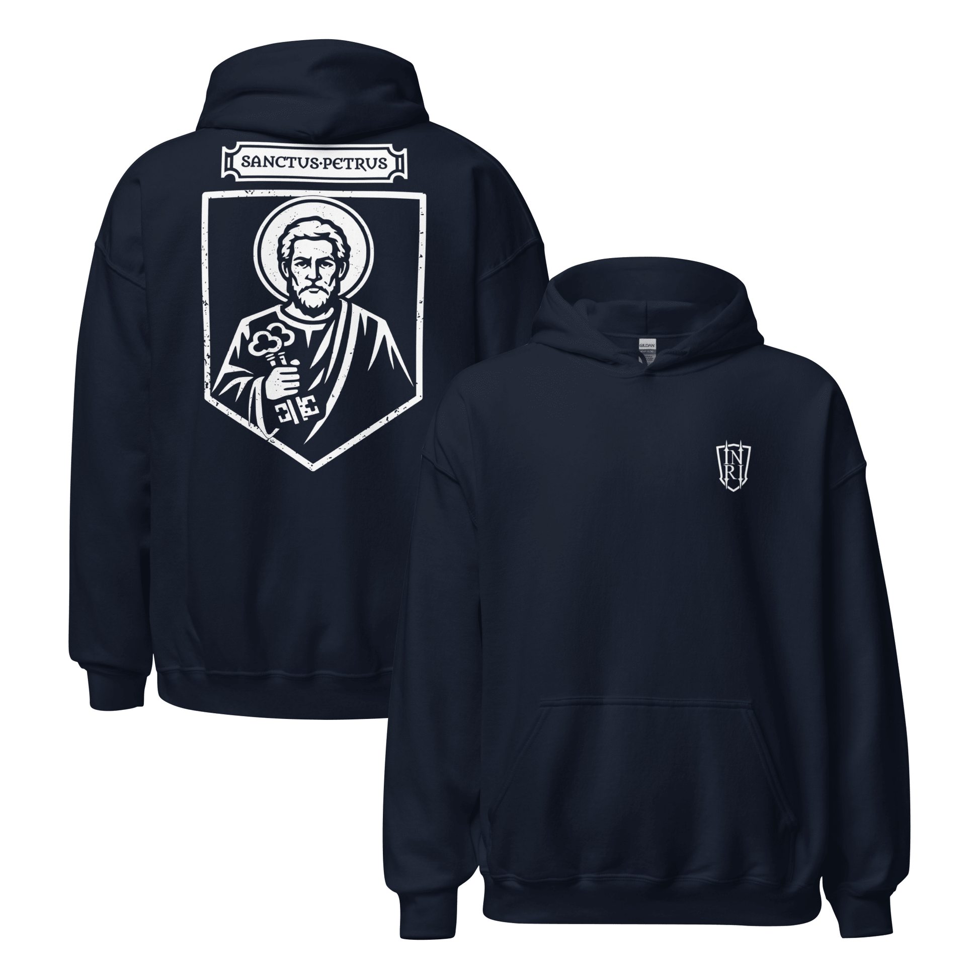 Sanctus Petrus, Saint Peter Icon Graphic Hoodie - Inken Image