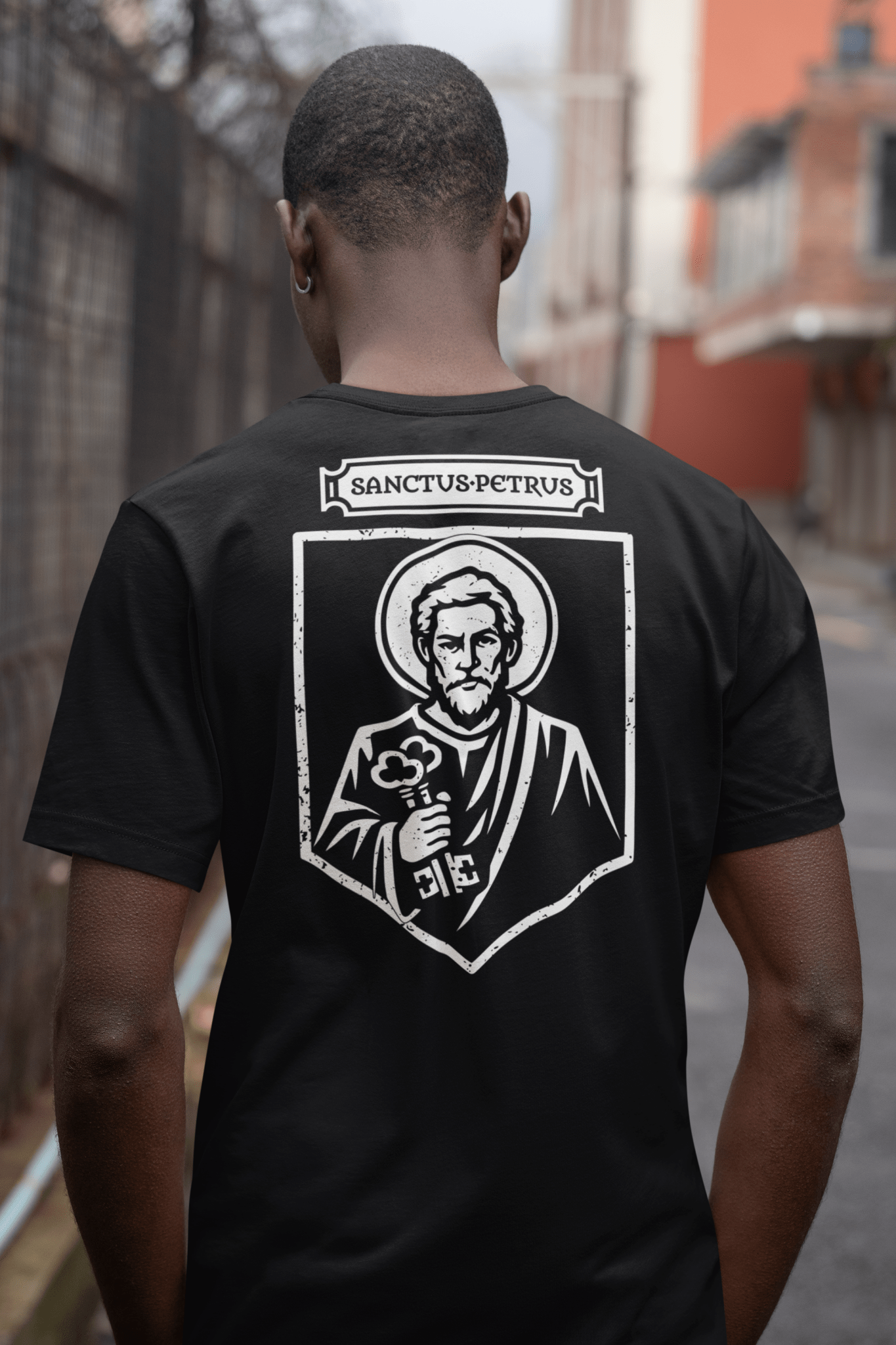 Sanctus Petrus, Saint Peter Icon Graphic T-Shirt - Inken Image