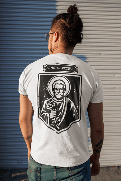 Sanctus Petrus, Saint Peter Icon Graphic T-Shirt - Inken Image