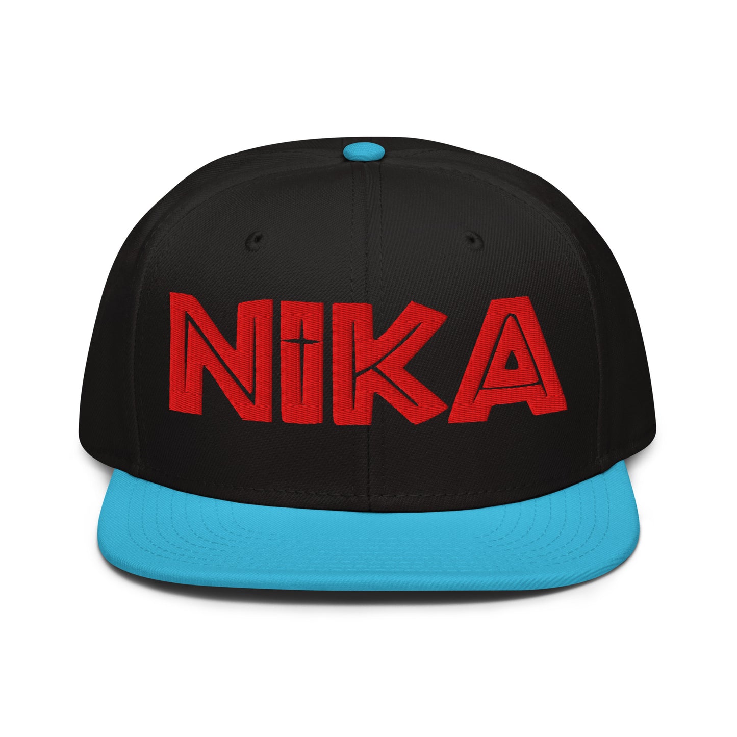 NIKA Christian Snapback, 3D Puff Embroidery Orthodox Christian Cap - Inken Image