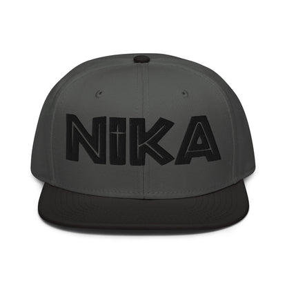 NIKA Christian Snapback, 3D Puff Embroidery Orthodox Christian Cap - Inken Image