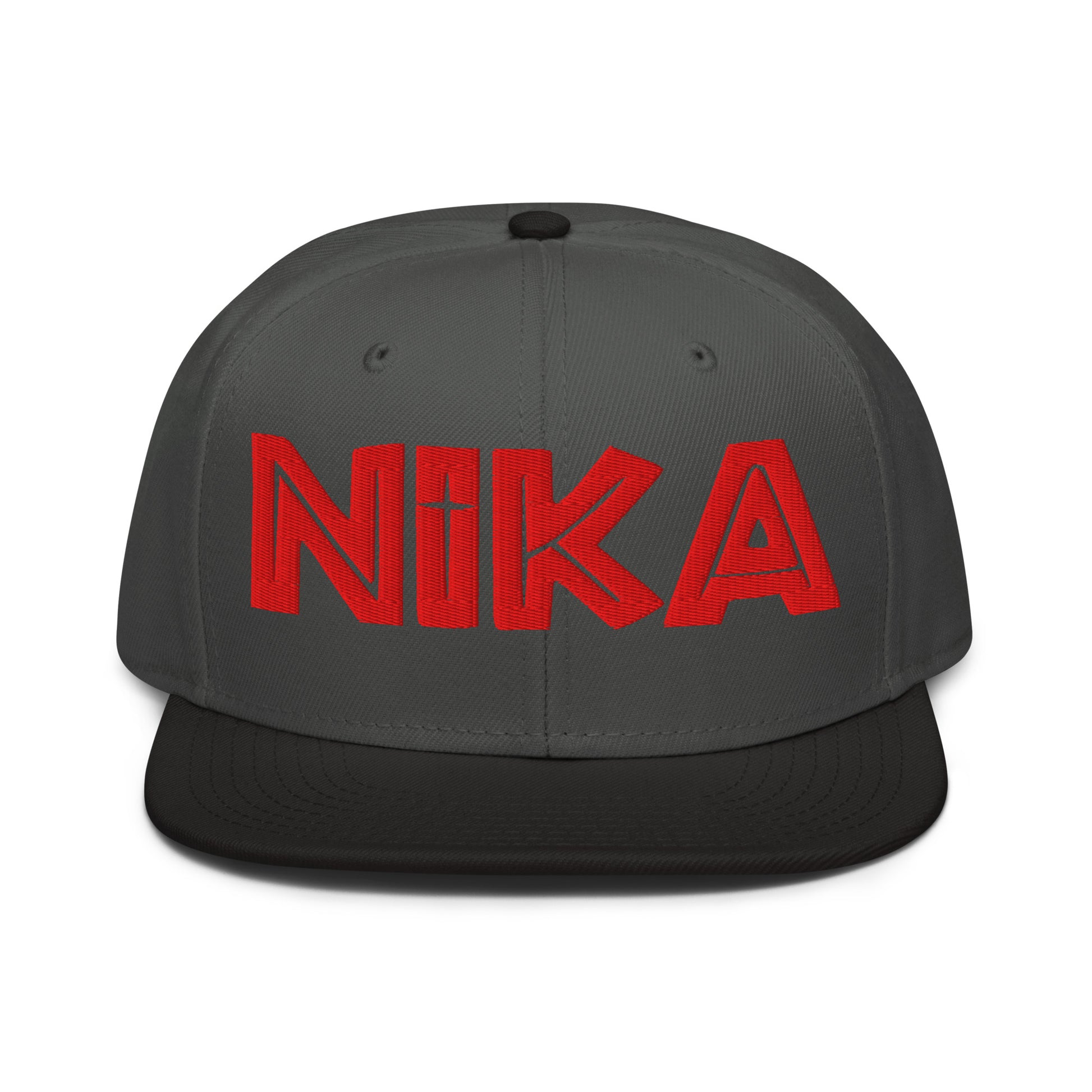 NIKA Christian Snapback, 3D Puff Embroidery Orthodox Christian Cap - Inken Image