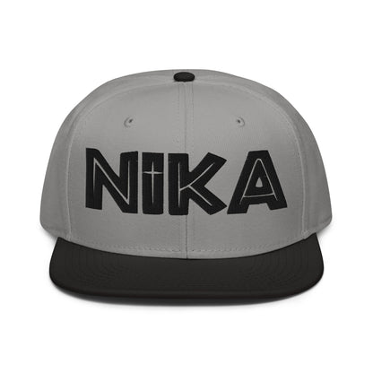NIKA Christian Snapback, 3D Puff Embroidery Orthodox Christian Cap - Inken Image