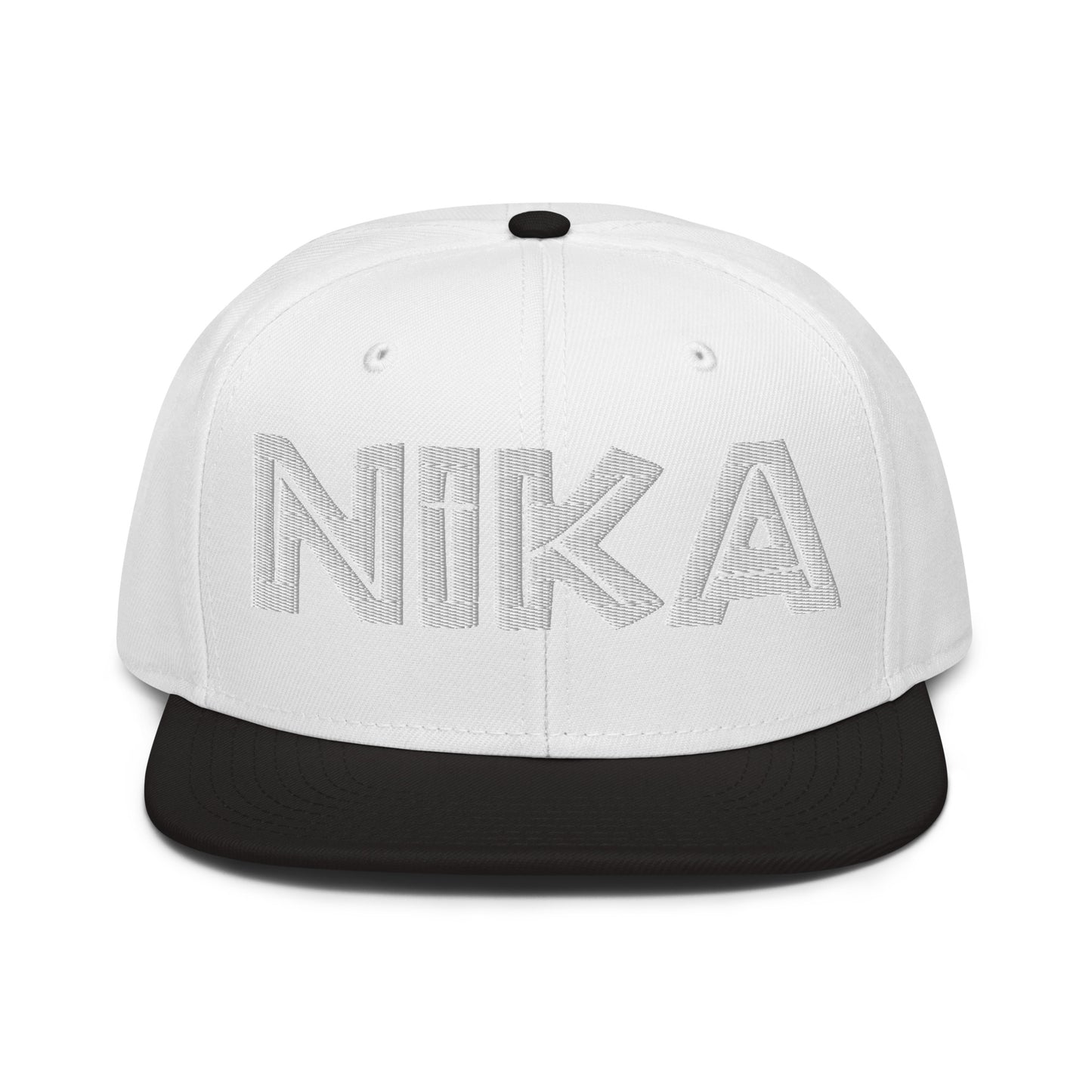 NIKA Christian Snapback, 3D Puff Embroidery Orthodox Christian Cap - Inken Image