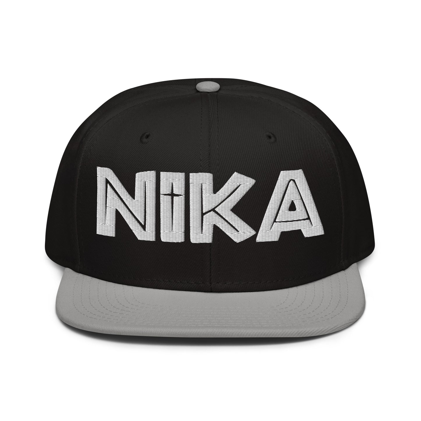 NIKA Christian Snapback, 3D Puff Embroidery Orthodox Christian Cap - Inken Image