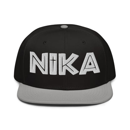 NIKA Christian Snapback, 3D Puff Embroidery Orthodox Christian Cap - Inken Image