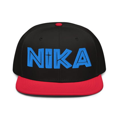NIKA Christian Snapback, 3D Puff Embroidery Orthodox Christian Cap - Inken Image