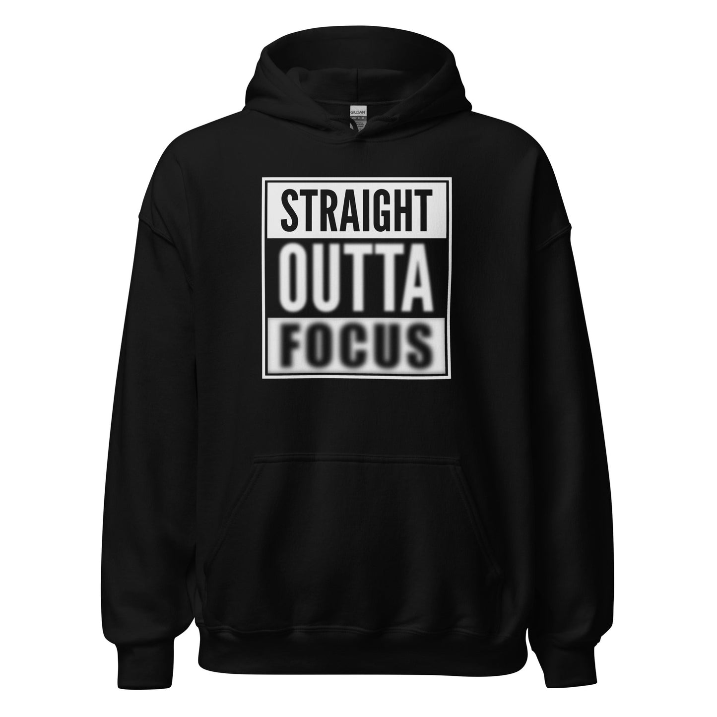Straight Outta Focus Parody Rap Hoodie - Inken Image