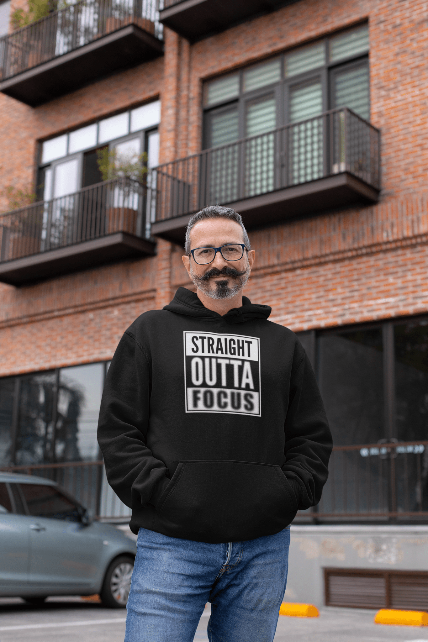 Straight Outta Focus Parody Rap Hoodie - Inken Image