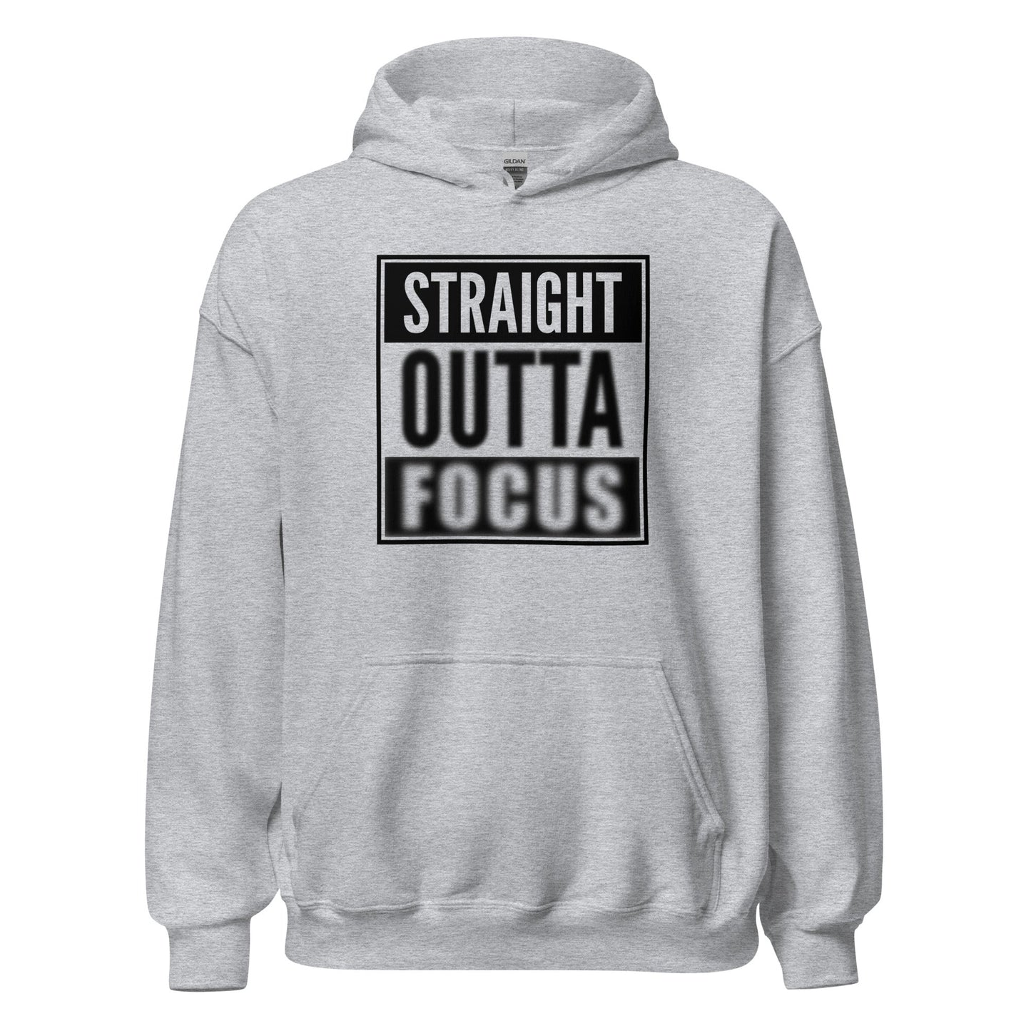 Straight Outta Focus Parody Rap Hoodie - Inken Image